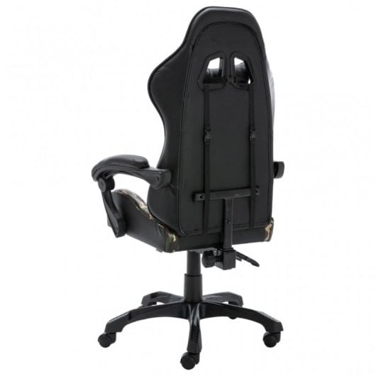 VidaXL Silla Gaming Cuero Sintético Camuflaje