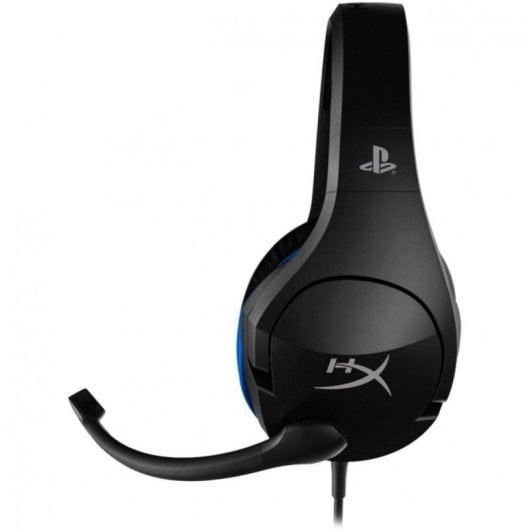 Auricolari HyperX Cloud Stinger con cavo Jack 3,5 mm per Gaming con Cancellazione del Rumore, Microfono e controllo volume, Nero e Blu