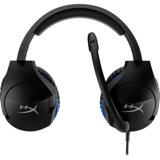 Auricolari HyperX Cloud Stinger con cavo Jack 3,5 mm per Gaming con Cancellazione del Rumore, Microfono e controllo volume, Nero e Blu