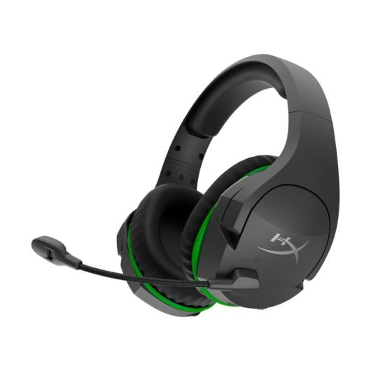 Auricolari HyperX CloudX Stinger con cavo, Jack 3,5 mm, Gaming Xbox, Cancellazione Rumore, nero-verde