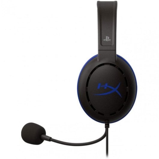 Auriculaire HyperX Cloud Chat filaire Jack 3,5 mm spécial PS4 avec microphone à réduction de bruit noir