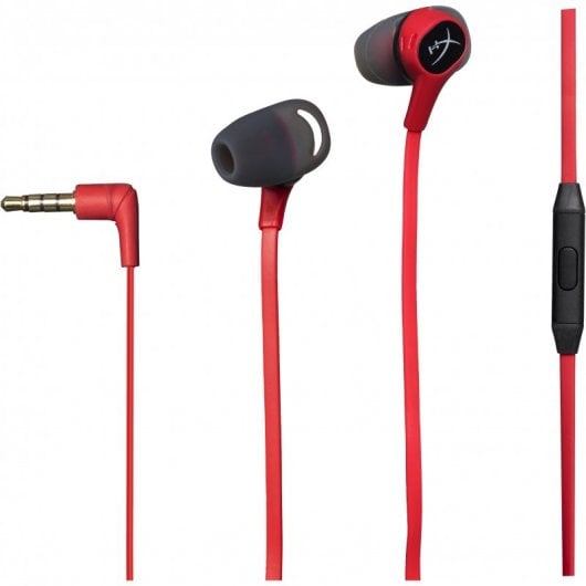 HyperX Cloud Earbuds Auriculares Gaming Vermelhos