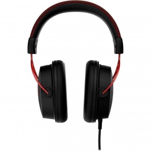 Auricolari HyperX Cloud Alpha con cavo Jack 3,5mm Gaming con Cancellazione Rumore, Nero/Rosso