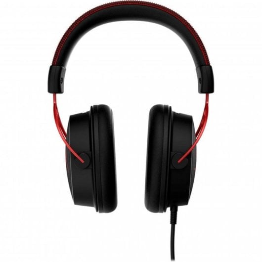 Auriculares HyperX Cloud Alpha con cable Jack 3,5 mm Gaming con Cancelación de Ruido Negro/Rojo