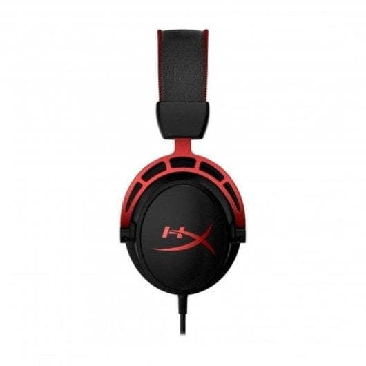Casque HyperX Cloud Alpha filaire Jack 3,5 mm Gaming avec microphone à réduction de bruit, noir/rouge