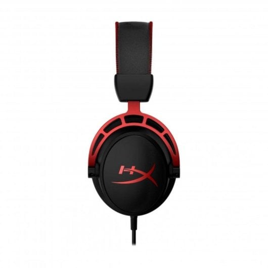 Auriculares HyperX Cloud Alpha con cable Jack 3,5 mm Gaming con Cancelación de Ruido Negro/Rojo