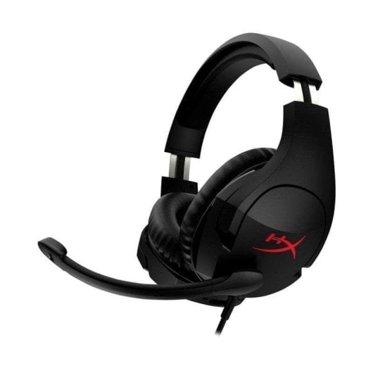 Auriculares HyperX Cloud Stinger com fio Jack 3,5 mm Gaming Cancelamento de Ruído Microfone Preto/Vermelho