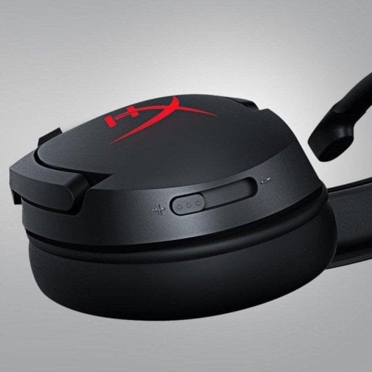 Auriculares HyperX Cloud Stinger com fio Jack 3,5 mm Gaming Cancelamento de Ruído Microfone Preto/Vermelho