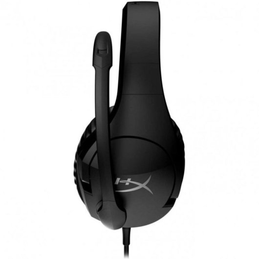 Auriculares HyperX Cloud Stinger S con cable sonido envolvente 7.1 gaming con cancelación de ruido negros