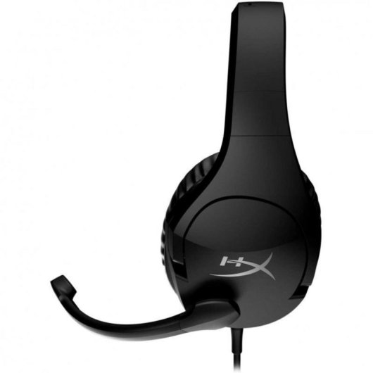 Auriculares HyperX Cloud Stinger S con cable sonido envolvente 7.1 gaming con cancelación de ruido negros