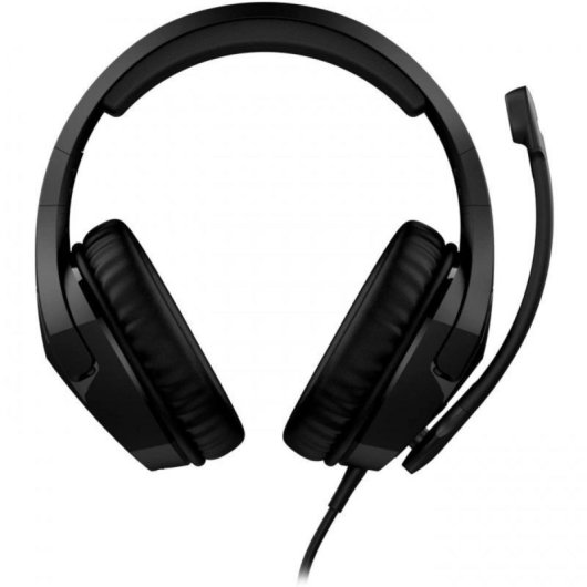 Auriculares HyperX Cloud Stinger S con cable sonido envolvente 7.1 gaming con cancelación de ruido negros