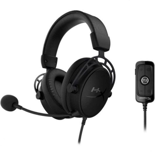 Kopfhörer HyperX Cloud Alpha S kabelgebunden Gaming Virtual 7.1 Noise Cancelling Schwarz