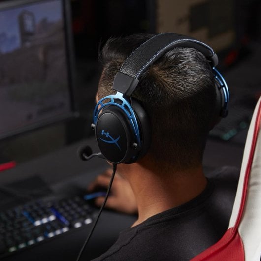 HyperX Cloud Alpha S Auriculares Gaming Negro/Azul