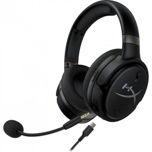 Auriculares HyperX Cloud Orbit S com cancelamento de ruído, ligação USB-C/3.5mm Wireless/Com fio Gaming Pretos