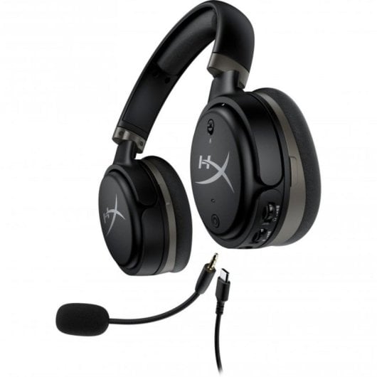 Auriculares HyperX Cloud Orbit S com cancelamento de ruído, ligação USB-C/3.5mm Wireless/Com fio Gaming Pretos