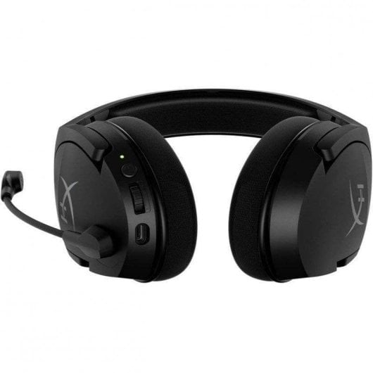 Casque HyperX Cloud Stinger Core sans fil 2,4GHz Gaming PC Son Surround 7.1 Annulation de Bruit Noir