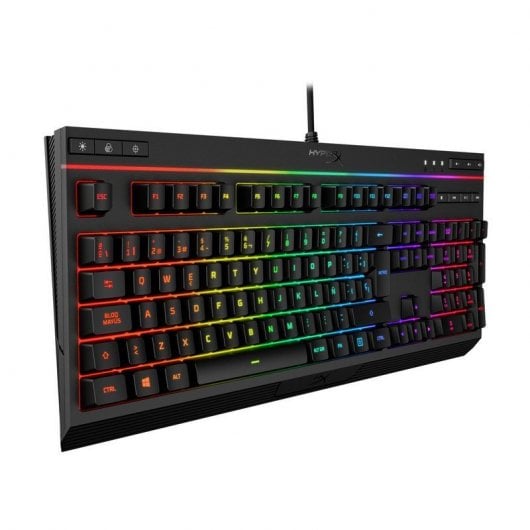 HyperX Alloy Core RGB Teclado Membrana Gaming Retroiluminado Negro