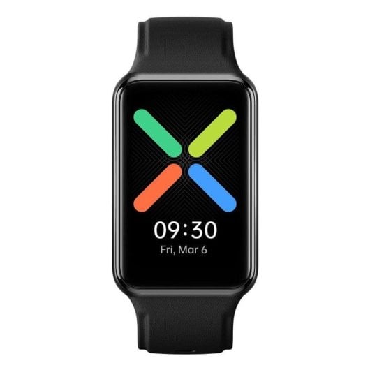 Oppo Watch Free Bluetooth 46mm AMOLED Noir Taille Unique Etanche 50m SpO2 Pulsomètre Sommeil