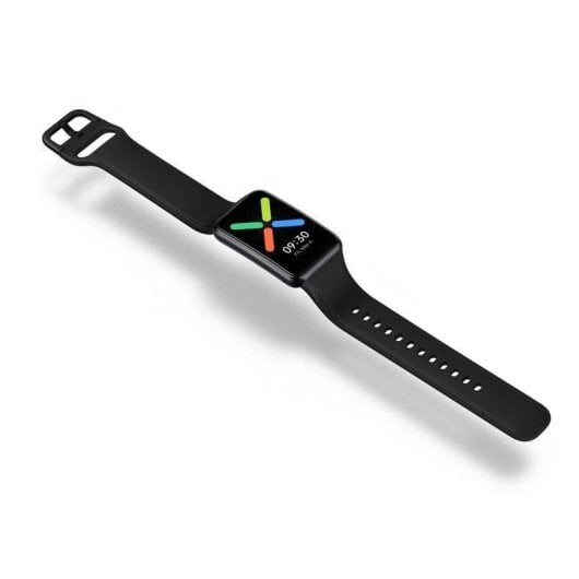 Oppo Watch Free Bluetooth 46mm AMOLED Noir Taille Unique Etanche 50m SpO2 Pulsomètre Sommeil