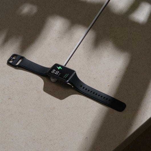 Oppo Watch Free Bluetooth 46mm AMOLED Noir Taille Unique Etanche 50m SpO2 Pulsomètre Sommeil