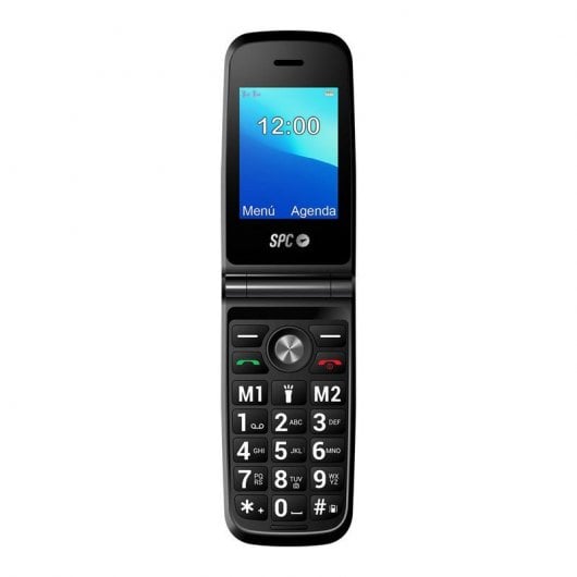 Telefono cellulare SPC Titan per anziani nero