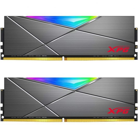 Adata XPG Spectrix D50 RGB DDR4 3200MHz PC4-25600 16GB 2x8GB CL16 Cinzento Tungsténio