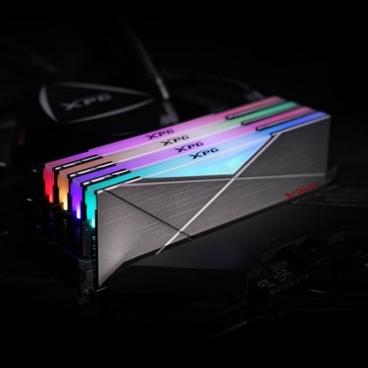 Adata XPG Spectrix D50 RGB DDR4 3200MHz PC4-25600 16GB 2x8GB CL16 Cinzento Tungsténio