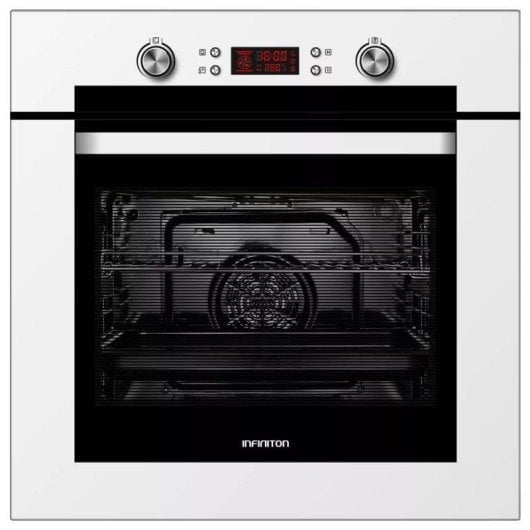 Horno eléctrico Infiniton 70WH19 65 L Blanco multifunción LED carriles telescópicos