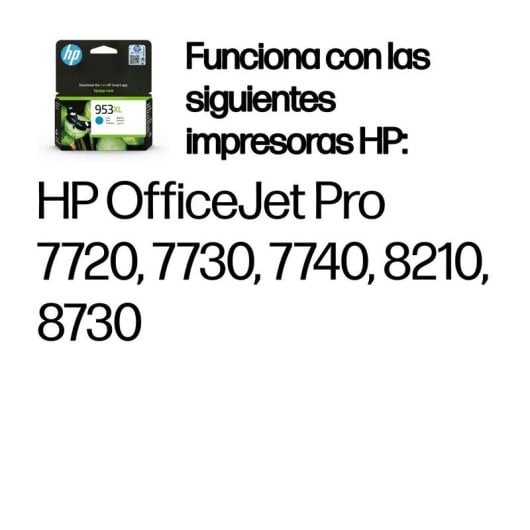 Cartucho de Tinta Original HP 953XL Cian Alta Capacidad