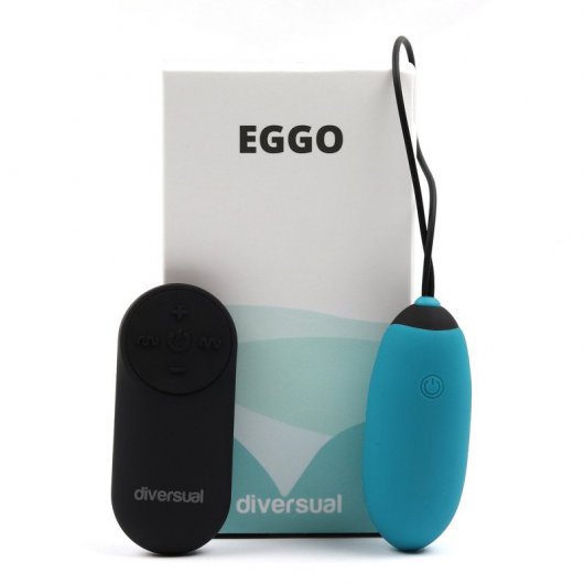 Diversual Eggo Huevo Vibrador Turquesa