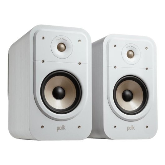 Polk Signature Elite ES20 Paire d'enceintes bibliothèque Hi-Fi blanches
