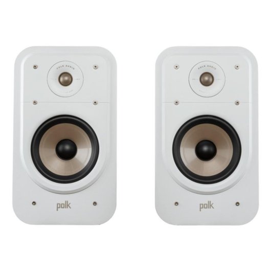 Polk Signature Elite ES20 Paire d'enceintes bibliothèque Hi-Fi blanches