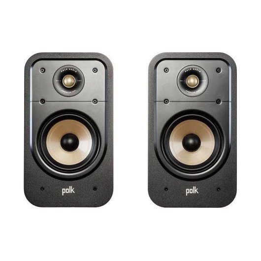 Altavoces Polk Audio Alámbricos de Estantería 125W Power Port con graves mejorados y sonido Hi-Res