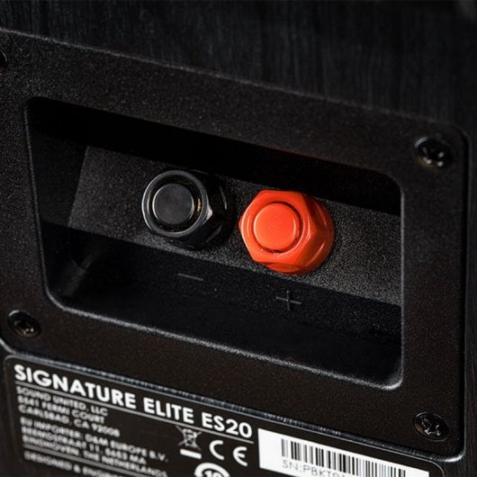Polk Signature Elite ES20 Par de Altifalantes de Estante Hi-Fi Pretos