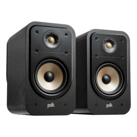 Altavoces Polk Audio Alámbricos de Estantería 125W Power Port con graves mejorados y sonido Hi-Res
