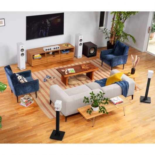 Polk Signature Elite ES50 Altavoz de Suelo Hi-Fi Blanco