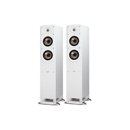 Altavoces Polk Audio de chão com fios 150W Hi-Res brancos