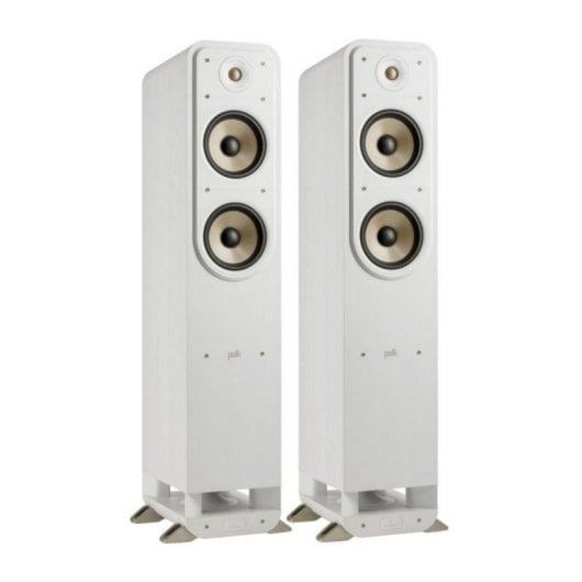 Polk Signature Elite ES55 Pareja Altavoces de Suelo Hi-Fi Blancos