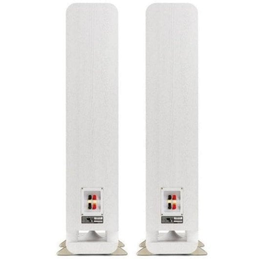 Altavoces Polk Audio da pavimento cablati 150W Hi-Res bianchi bass reflex