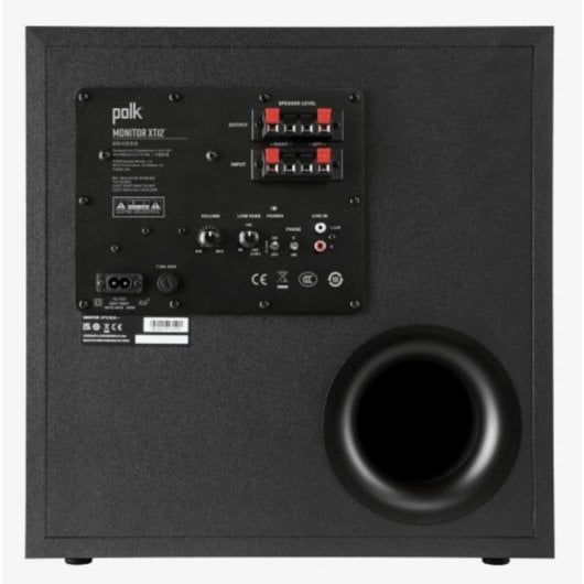 Haut-parleurs Polk Audio Subwoofer Actif 100W RCA Bass Reflex 12 pouces