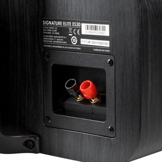Polk Signature Elite ES30 Haut-parleur central Hi-Fi Noir