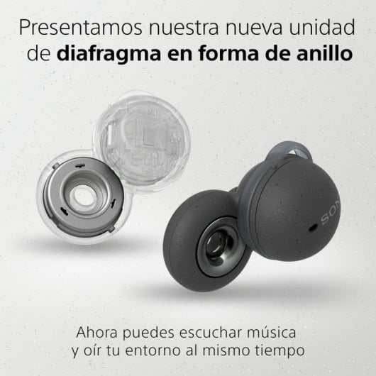 Sony LinkBuds Auriculares Bluetooth True Wireless Grises