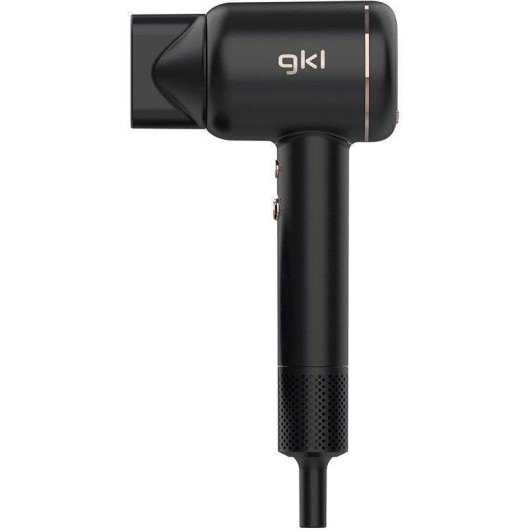 Sèche-cheveux Ionique Professionnel GKL Beauty Onyx Smart 1600W 4 Températures 3 Vitesses LED Noir