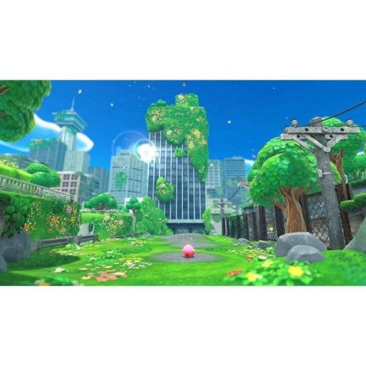 Jeu Nintendo Kirby et le monde oublié plateforme Switch multilingue multijoueur