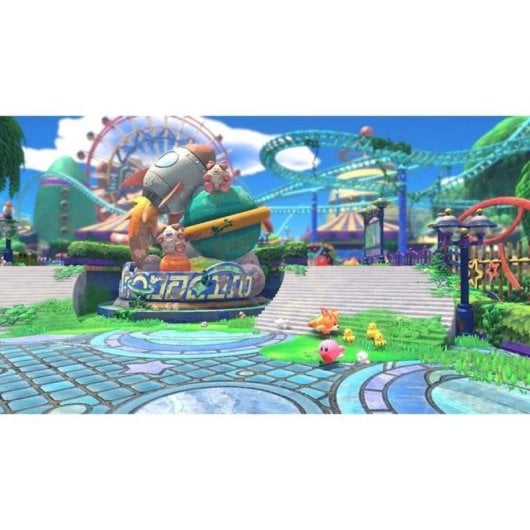 Jeu Nintendo Kirby et le monde oublié plateforme Switch multilingue multijoueur