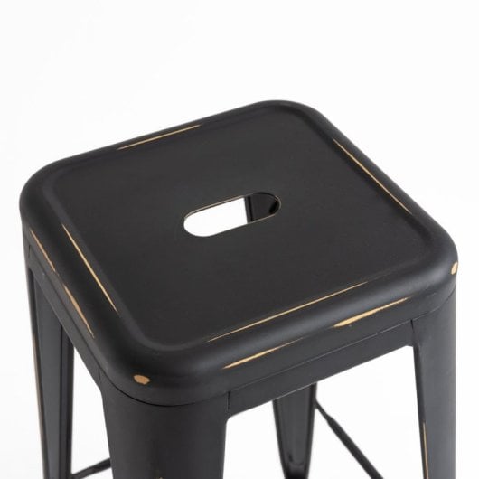 Packs Taburetes Altos - Pack 2 Taburetes Torix Vintage - Negro vintage