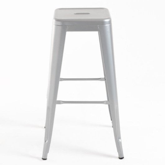 Packs Taburetes Altos - Pack 6 Taburetes Torix Altos - Gris metalizado