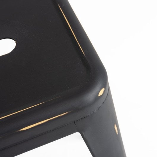 Packs Taburetes Altos - Pack 4 Taburetes Torix Vintage - Negro vintage