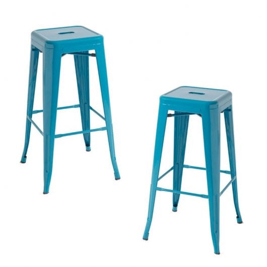Packs Taburetes Altos - Pack 2 Taburetes Torix Altos - Verde azulado