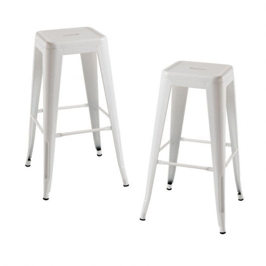 Packs Taburetes Altos - Pack 2 Taburetes Torix Altos - Blanco